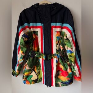 FARM RIO BIRDS Black Skiwear Jacket